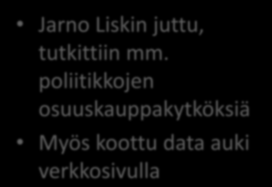 Esim. Sunnuntaisuomalainen Jarno