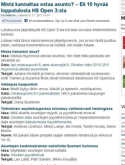 Helsingin Sanomien kanssa Työryhmissä toimittaja,
