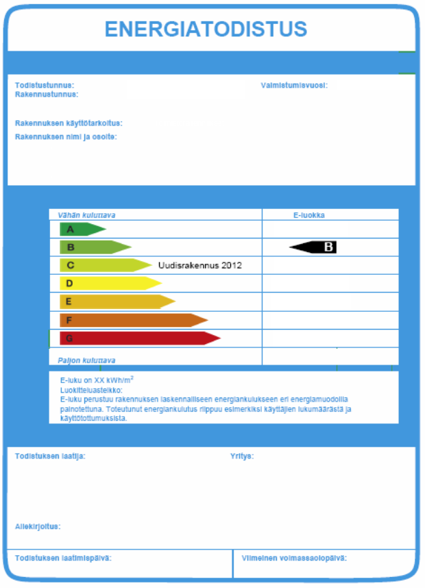 14/11/2012 26 Energy certificates and other environmental certificates based on calculated technical values are very important.