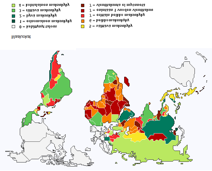 LIITE 3 MAALUOKITUSKARTTA KUVIO 6.