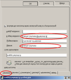 Sähköpostiasetukset (Outlook Express) Ensimmäistä kertaa uutta tunnusta käytettäessä on asetettava sähköpostiohjelman tiedot kohdalleen.