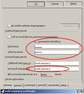 Avataan IMAP-asetuslehti: Root folder path-kenttään tulee kirjoittaa: ~tunnus/mail Mappi-käyttäjillä samassa kentässä lukee oletuksena: Inbox