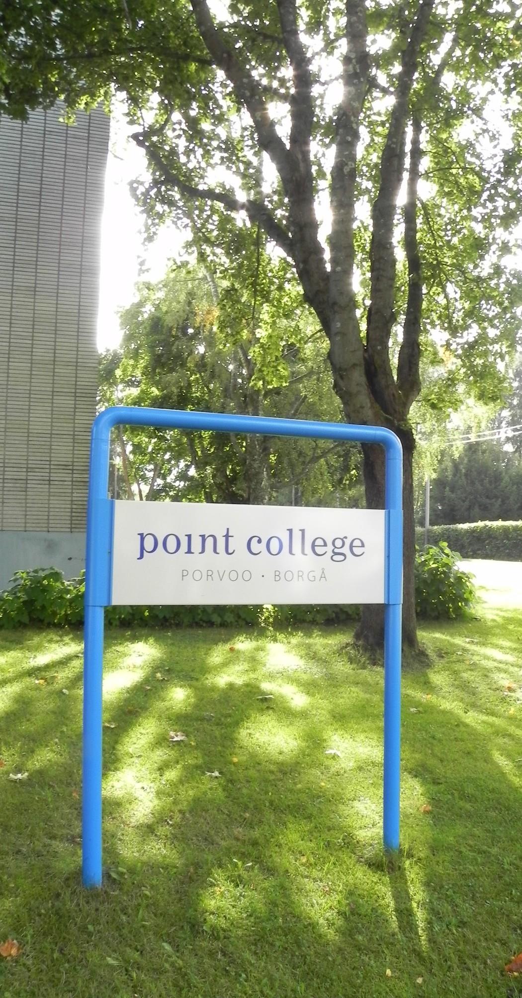 POINT COLLEGE HISTORIAPOLKU Porvoo international College syntyi vuonna 2012 ja on osakeyhtiömuotoinen yksityinen koulutuksen järjestäjä. Puolijulkinen ja yleishyödyllinen.