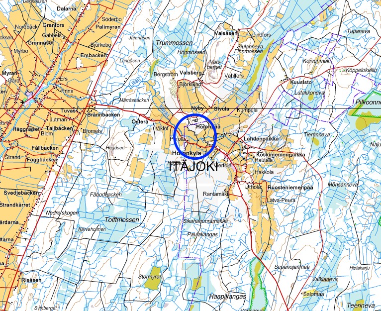 TAUSTAA Etelä-Pohjanmaalla, Närpiönjoen valuma-alueelle kuuluva Itäjoki (Lillån) ovat osa arvokkaita jokialueita, joissa elää taimenkanta.