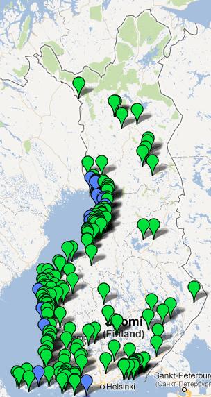 Tuulivoiman nykytila ja kehitteillä olevat hankkeet Kehitteillä olevat tuulivoimahankkeet Suomen tuulivoimakapasiteetti on 220 MW eli 137 tuulivoimalaa (kesäkuu 2012).