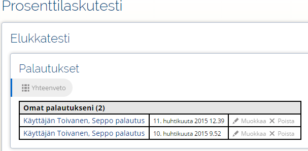 Lomake näyttää seuraavalta: Opettaja pääsee