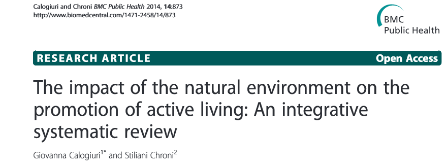 Kuinka luonto voi motivoida aktiiviseen elämäntapaan?