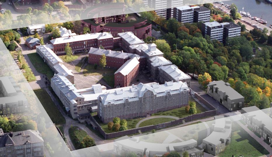 TURUN ENTINEN KESKUSVANKILA JA MAA-ALUEET DÄÄN KIINTEISTÖKOKONAISUUS KEHITETTÄVÄKSI SUUNTAA ANTAVA HAVAINNEKUVA EI VASTAA NYKYTILANNETTA PERUSTIETOA KOHTEESTA Myynnin kohteena Turun Kakolanmäellä