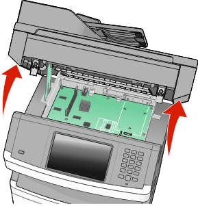 tulostimesta virta ja irrota virtajohto pistorasiasta, ennen kuin jatkat.