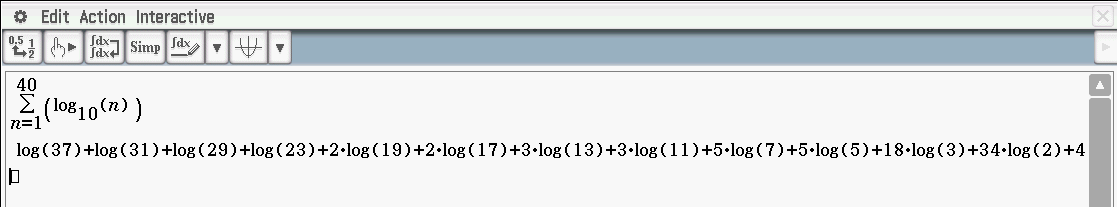 Ratkaisu. Viimeisessä esimerkissä CP400-laskin palauttaa luvun, jota yritämme jakaa tekijöihin. Tämä tarkoittaa sitä, että luku on alkuluku. CP400-laskimessa on myös oikotie alkulukujen löytämiseen.