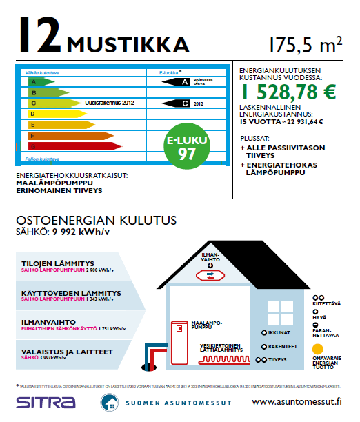 Energiatodistus 2013 Niveltyy määräyksiin Uusi aikaa kestävä luokitus, lähes nollaenergia mukaan lukien Vertailukelpoisuus