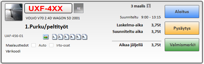 Kent Isacsson 2014-01-20 1 2 of 6 Lisää näkyvyyttä korjaus- ja asiakas huomautuksiin Mahdollisuus nähdä korjauksen ja asiakkaan huomautuksia vuokaaviossa sekä korjauksen huomautuksia mekaanikko