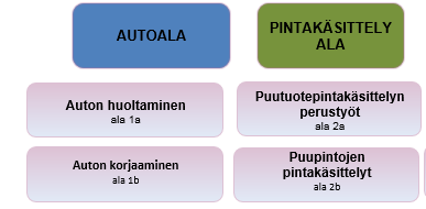 5.1 Oppimisympäristön tunnistaminen Oppimisympäristön tunnistaminen aloitetaan valitsemalla ammattiala, jolla osaamista voi kartuttaa.