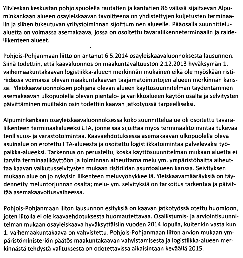2 (38) 1 Lausunnot 1.