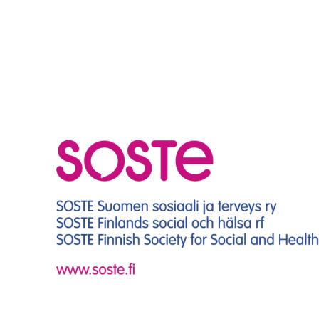 vuosille 2015-2018 SOSTE Suomen sosiaali ja terveys ry on valtakunnallisten sosiaali- ja terveysjärjestöjen kattojärjestö.