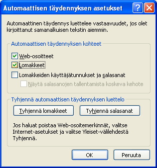 KRTT Oulu Windows XP mallikoneen asetukset 2008 Kimmo Rousku sivu 8(28) 5. Ohjauspaneelin asetukset Muuta seuraavat asiat: Valitse Vaihda perinteiseen näkymään.