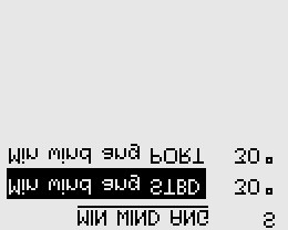 Minimi tuulikulma Minimi tuulikulma käytössä ainoastaan jos veneen tyypiksi on valittu `Sail Asennusmenussa.