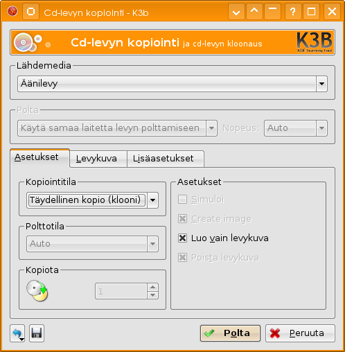 Esivalmistelut Tarvitset asentamista varten Internet-yhteyden. Ajantasaisen version Kubuntu Linux 7.10:stä. Pääkäyttäjän oikeudet järjestelmään. CD-aseman.