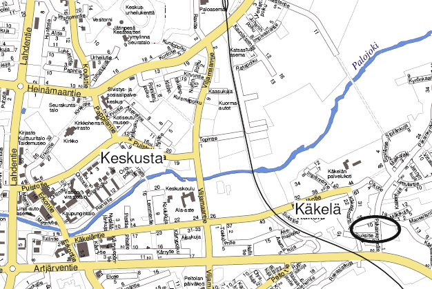 19 Orimattila Käkelä Suksitie - Tossukuja Rakentamistapaohje Käkelän kortteleihin 1213 ja 1242 rakennettavien talojen tulee olla Käkelän kulttuurihistoriallisesti arvokkaaseen ympäristöön sopivia