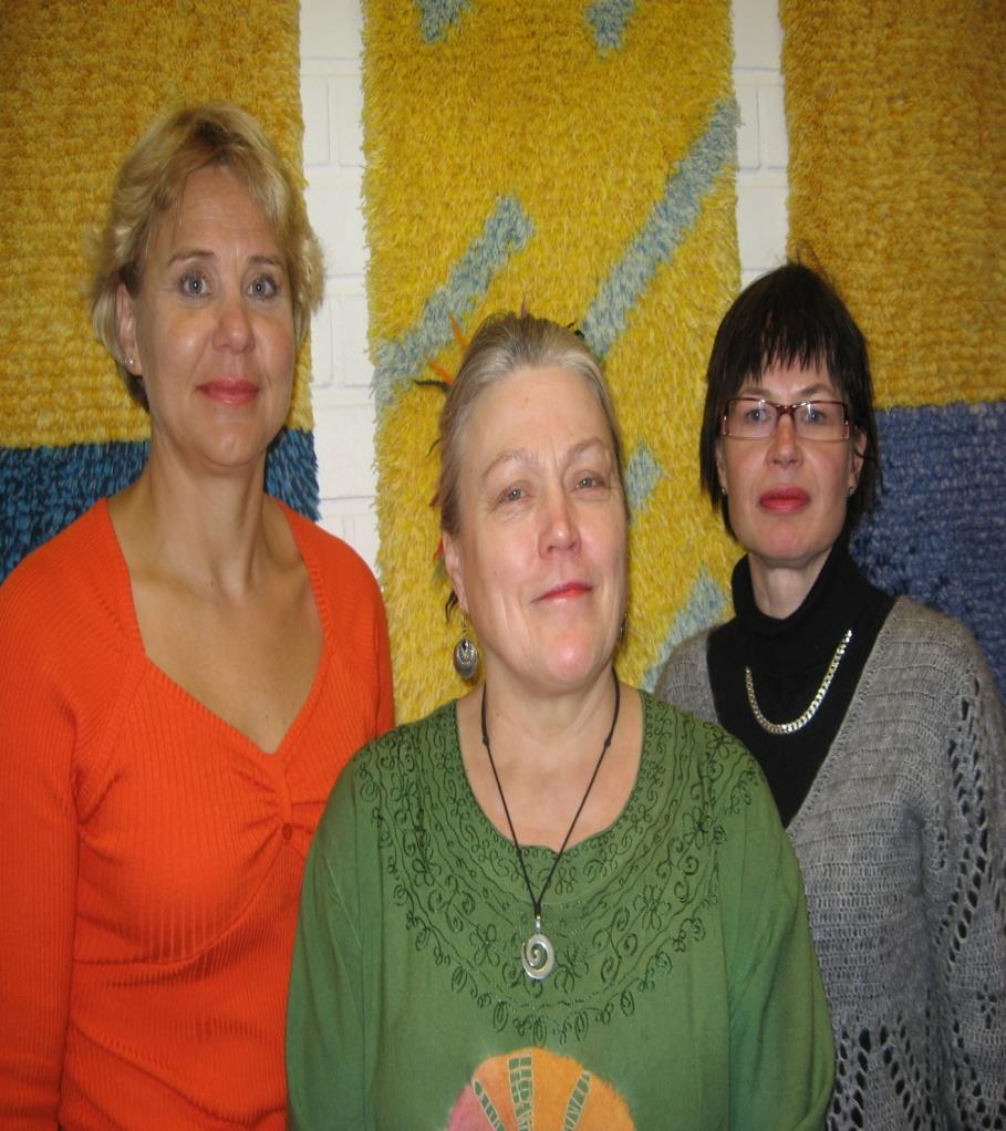 Heinänen-Klix, Anita Töyräs and diaconia priest Erja Kauppinen from