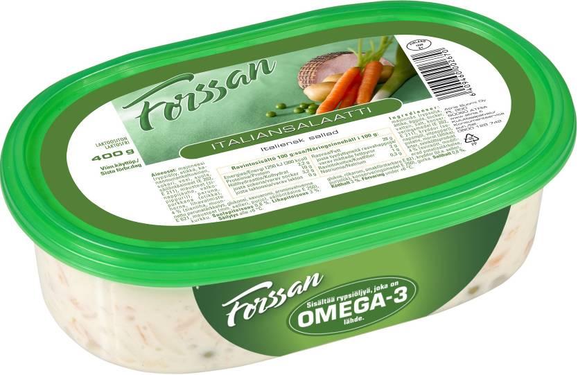 Omega-3 merkinnät siipikarjan ja valmisruoan tuotteissa auttavat