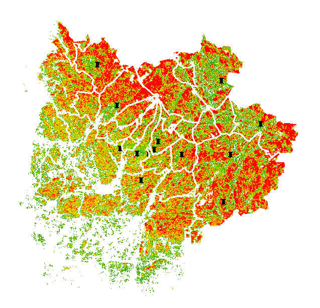 Varsinais-Suomi pelto-, lanta- ja