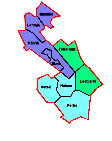 2009 2 Metsänhoitoyhdistys Keskipohja TOIMIALUE Veteli, Halsua, Perho, Toholampi