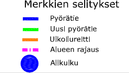 1.2.4 Kävely- ja pyöräreitit Salon keskustan alueella on hyvät edellytykset kävelylle ja pyöräilylle.