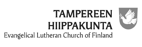 3. Logo Tampereen hiippakunnan uudessa logossa yhdistyy hiippakunnan perinteinen vaakuna ja kirkon uuden ilmeen mukainen nimitunnus.