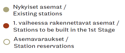 Kehärata valmistuu kesällä 2015 Luvassa sujuvat yhteydet sekä lentokentän että Helsingin keskustan suuntaan Junat liikennöivät