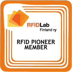 RFIDLabin jäseneksi? Uusi jäsenluokka: RFID-edelläkävijä Jäsenyysluokka etätunnistustekniikan hyödyntäjille tai etätunnistuksesta kiinnostuneille.