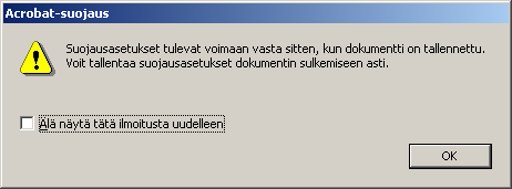 Tiedostojen toimittaminen FINASiin 7(7) - OK - Tallenna ekirjekuori haluamaasi paikkaan esim.