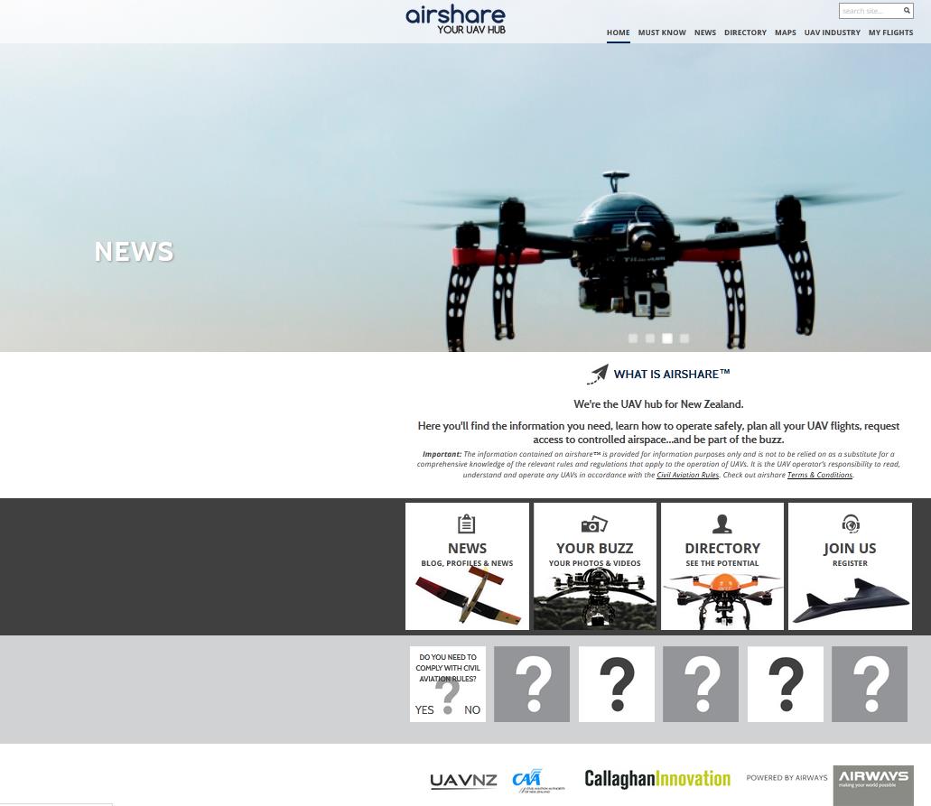 Virtuaali HUB (NZ) Mukana paikallinen UAV järjestö, ilmailuviranomainen, innovaatioita edistävä järjestö ja lennonvarmistuspalvelun tarjoaja, sekä yrittäjät HUBista löytyy mm.