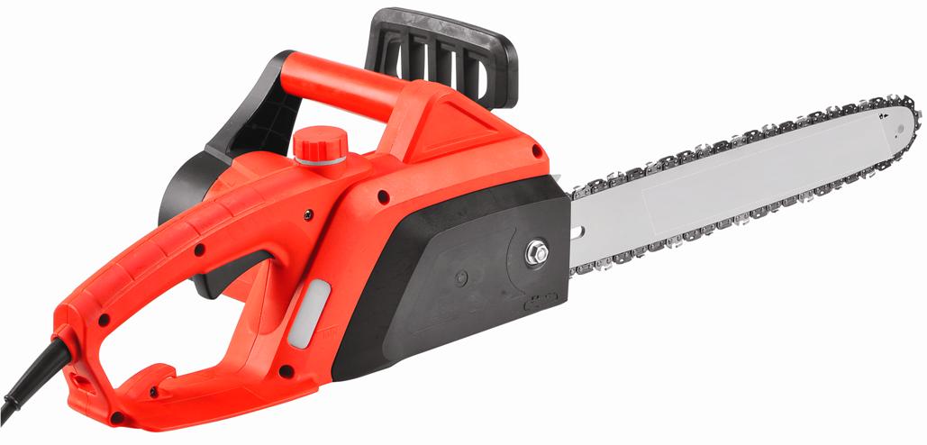 SÄHKÖSAHA 1600 W Tuotenumerot 45040 KÄYTTÖOHJE RoHS PAHs Jännite 230 V~ 50 Hz Teho 1600 W Terän nopeus 13,6 m/s Teräketjun pituus, tyyppi, jako 35 cm, JL9D-3*57, 3/8