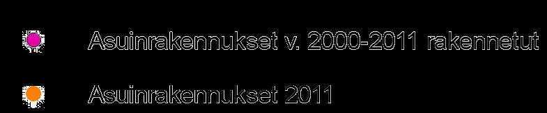 Keskeinen paikkatietaineist kttiin yhteen ja niistä laadittiin analyysikarttja, jita vidaan hyödyntää jatkuvasti päivitettävänä työkaluna jatksuunnittelussa (esim. palvelureittien suunnittelussa).