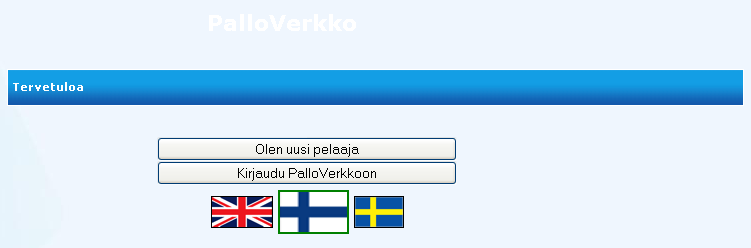 NIPPUPASSI NIPPUPASSI KIRJAUTUMINEN - Tunnukset saa tilattua SPL:n sivujen kautta - Seurojen sisään kirjautumissivu seuran perustietojen, pelipassien ja siirtojen hallinnointiin.