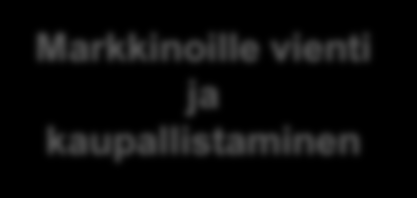 Tekesin strategiatyö Julkishallinnon rooli uusien liiketoimintaekosysteemien luomisessa Markkinoille vienti ja kaupallistaminen