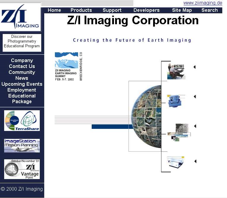 6.4 Intergraph Finland Oy Yleistä: Intergraph Finland Oy edustaa Suomessa Z/I Imagingin digitaalisen fotogrammetrian ja kuvankäsittelyn tuotteita.