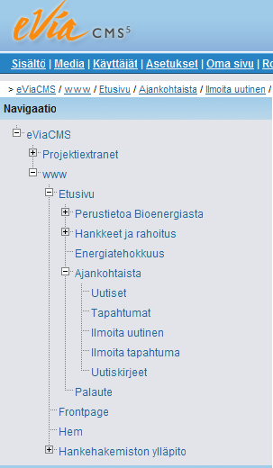 Yleistä Tässä ohjeessa käydään läpi, ja ohjeistetaan, Bioenergia.fi-verkkopalvelun räätälöidyt ominaisuudet.