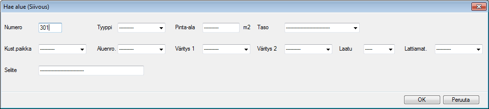 Jos sinulla on parasta aikaa jokin piirustus auki, tallenna se ennen haku -toiminnon käyttöä.