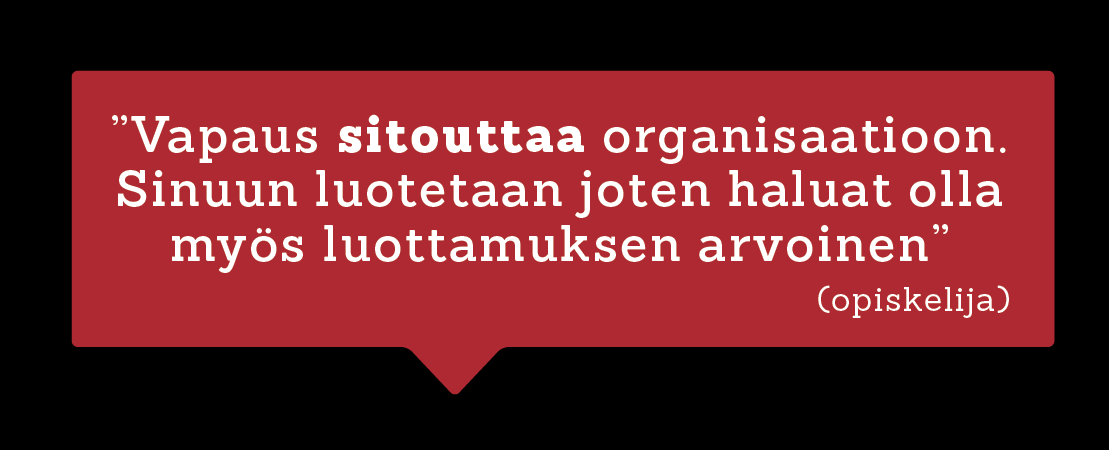 60% opiskelijoista 72% työntekijöistä on sitä