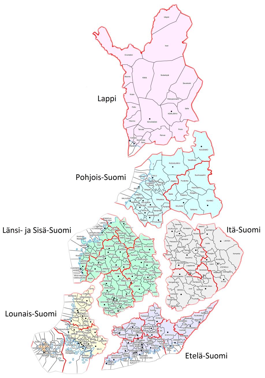 Hallinnonalakohtaiset HR-koordinaattorien verkostot Kaikkien