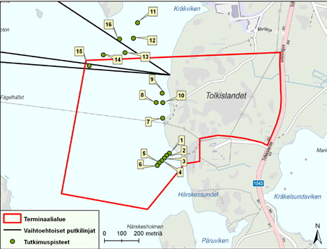 finngulf LNg ympäristövaikutusten arviointiohjelma