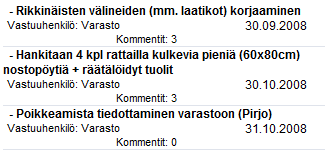 Valinta Kehittämisen aktivointi ja seuranta Innovaatiotoiminnan kiihdyttäminen Hyvien