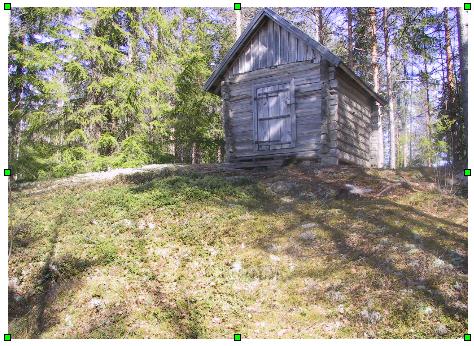 LibreOffice 37 (54) Kuvan paikka ja koko hiirellä Kuvan päällä hiiren osoitin muuttuu nelisuuntaiseksi nuoleksi. Vasen painike pohjassa kuvan voi nyt vetää uuteen kohtaan.