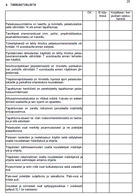 4. LIITTEET 5. Pohjakartta 6.