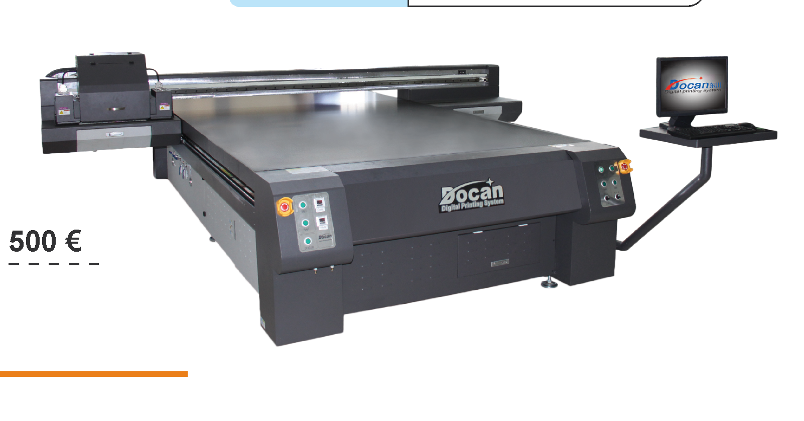 Docan UV M10 Yleistä Docan UV tasotulostimella voit tulostaa tasaisia, sekä epäsäännöllisen muotoisia esineitä.