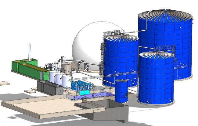 20 elintarviketeollisuuden asiakasta Bioetanoliteollisuuden rankki Bioetanolitehdas Bioenergian tuotanto: > 30 GWh / vuosi; tuotetun biokaasun energiateho > 3 MW Sähkön