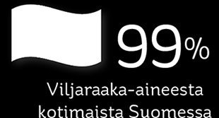 Raision vuosikertomus / Yritysvastuu / Alkuperä Vastuullisesti tuotettua soijaa Raisio käyttää noin 4 500 tonnia soijapohjaisia raaka-aineita vuodessa. Lähteenä ovat brasilialaiset soijapavut.