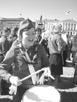 Pääkaupunkiseudun Partiolaisten Partioparaati 22.4.2007 Jo usean vuoden ajan PäPa on järjestänyt kevätparaatin Helsingissä.